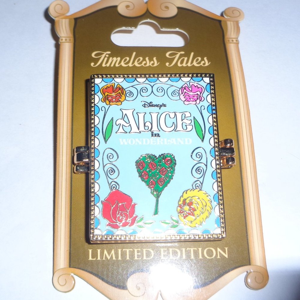 Disney Cheshire Cat Alice in Wonderland  Timeless Tales Pin Limited Edition